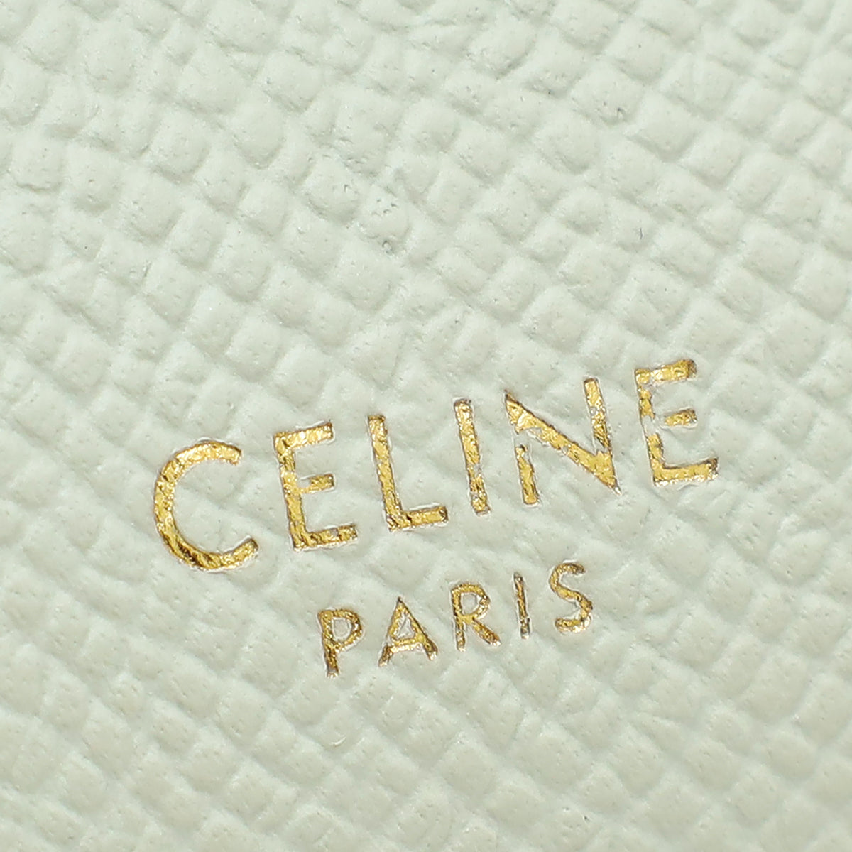 Celine Vintage White Nano Belt Bag