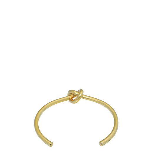 Celine Gold Knot Extra Thin Small Bracelet