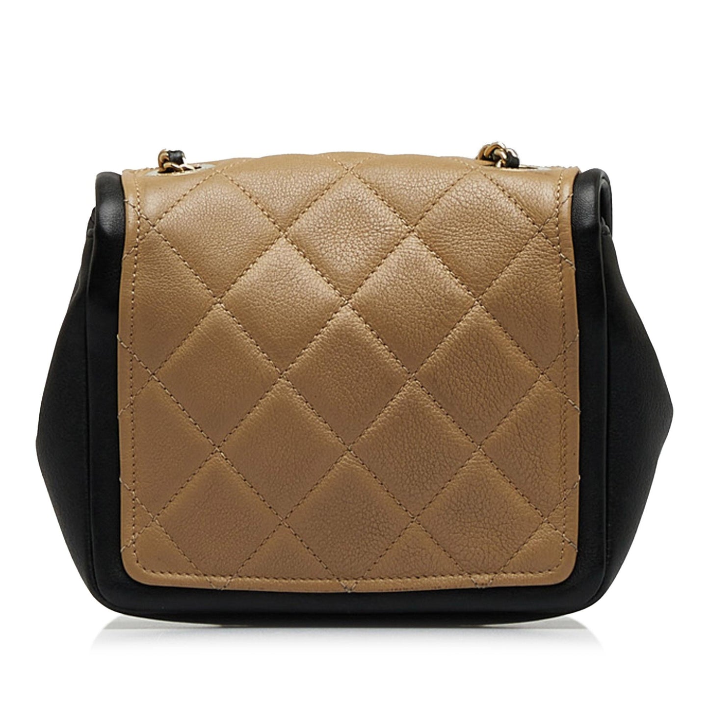 Chanel Mini Square Graphic Flap Crossbody Bag (SHG-Chgcwz)