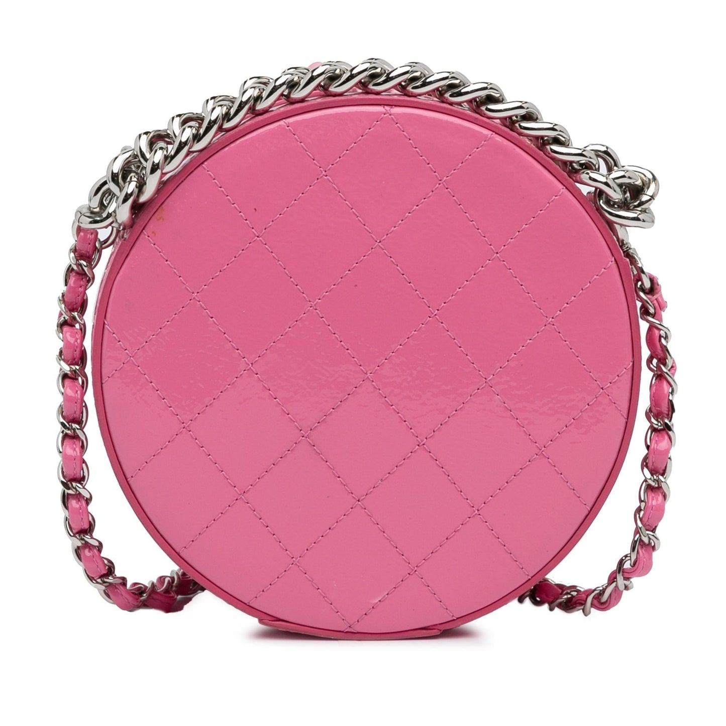 Chanel Patent Round As Earth Crossbody Bag (SHG-HX6iVO)