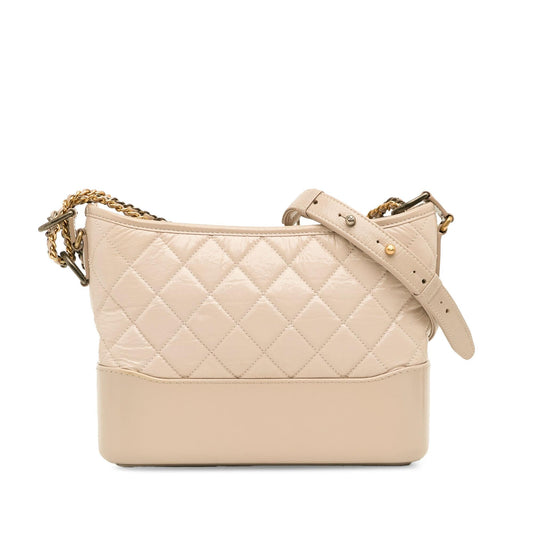 Chanel Small Lambskin Gabrielle Crossbody Bag (SHG-4VYKxn)