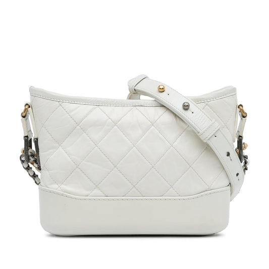 Chanel Small Lambskin Gabrielle Crossbody Bag (SHG-TESnzt)