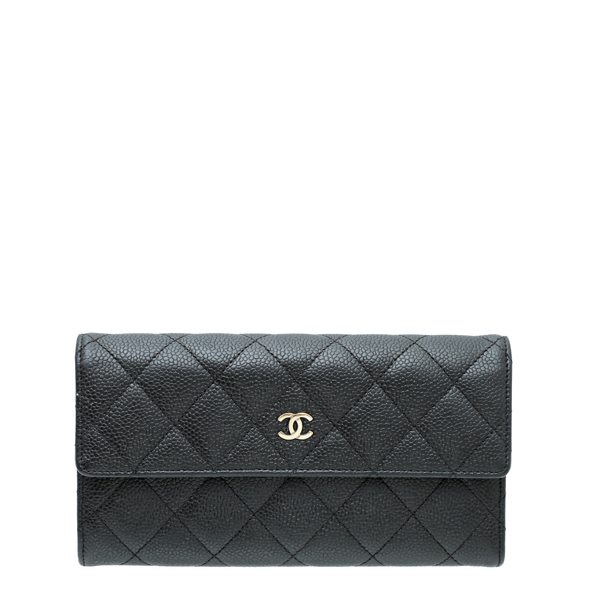 Chanel Black CC Classic Flap Wallet