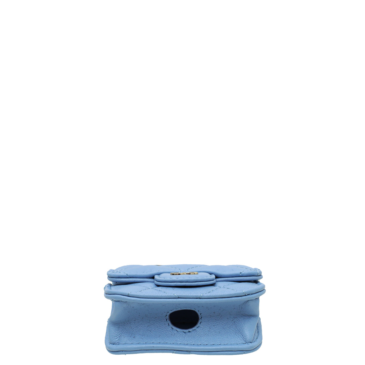 Chanel Sky Blue CC Airpod Chain Case