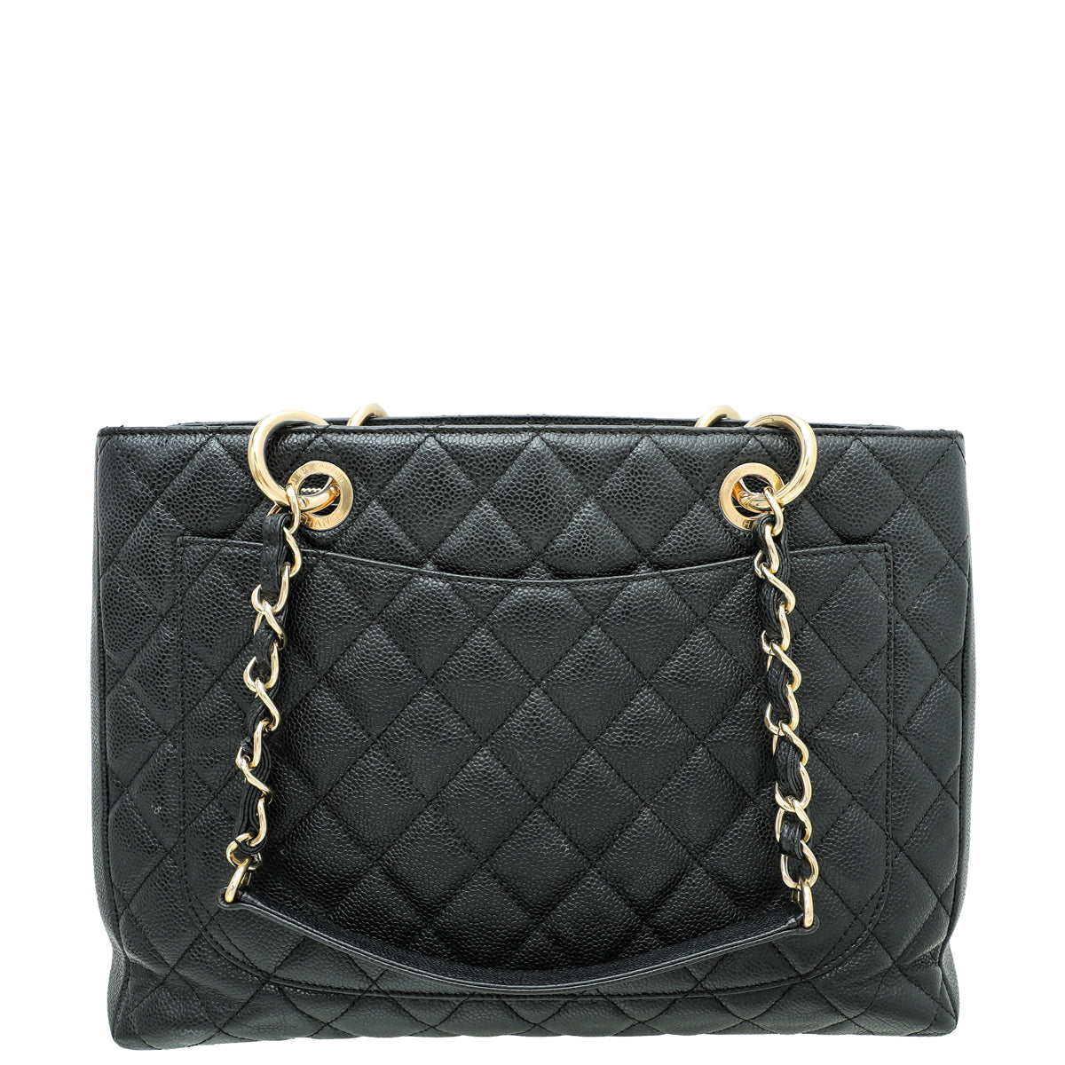 Chanel Black Grand Shopping Tote (GST) Bag