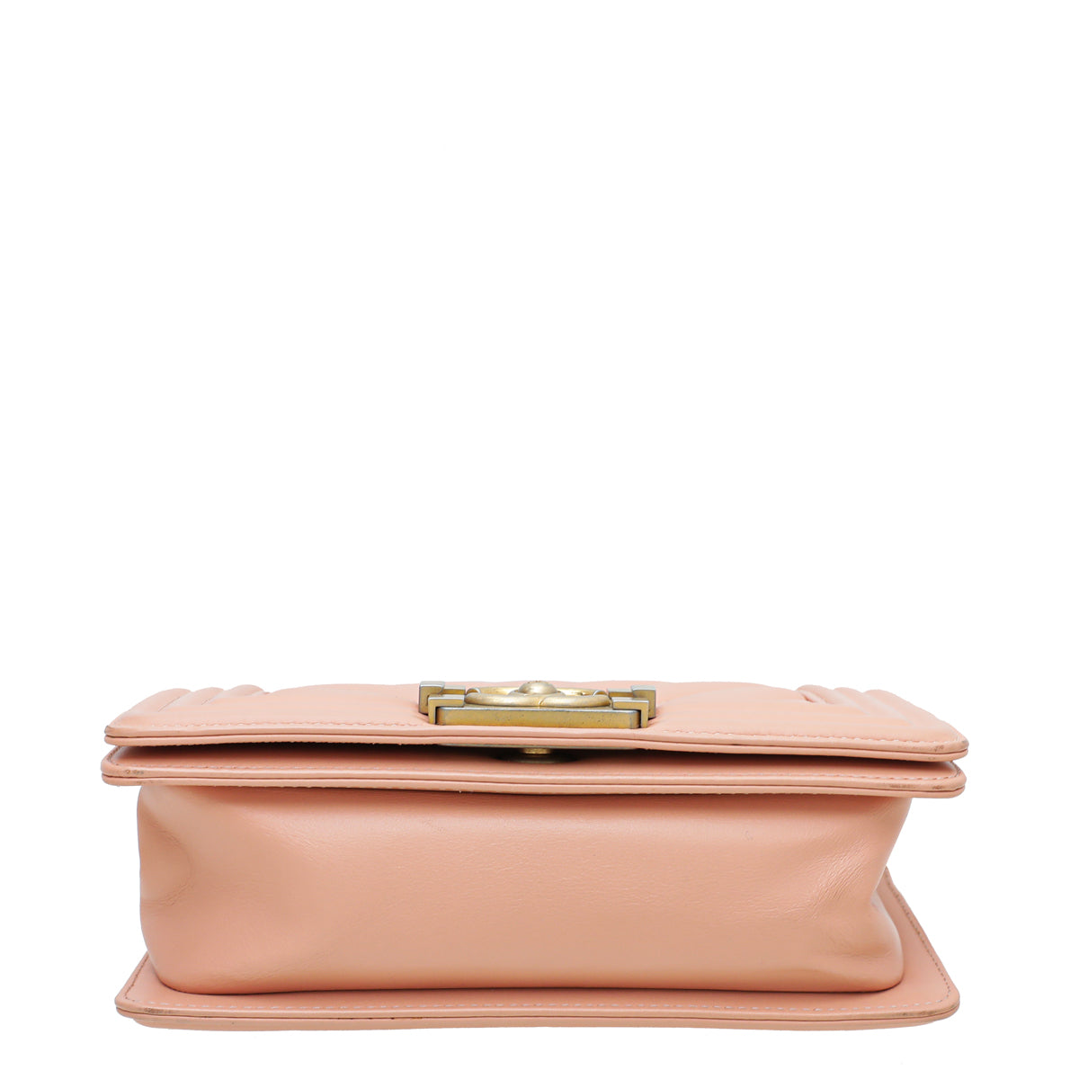 Chanel Light Peach Le Boy Small Flap Bag