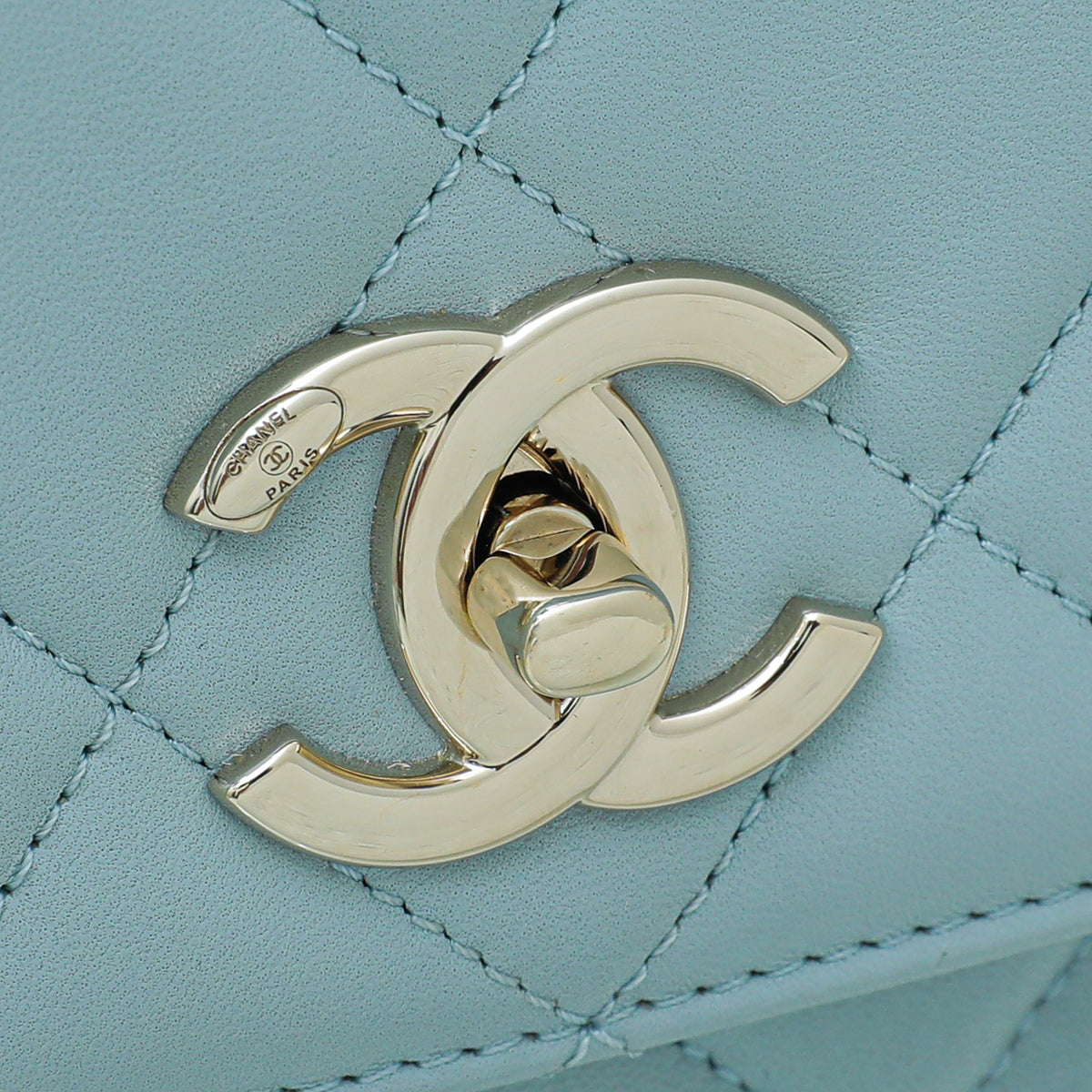 Chanel Light Blue CC Trendy Small Bag