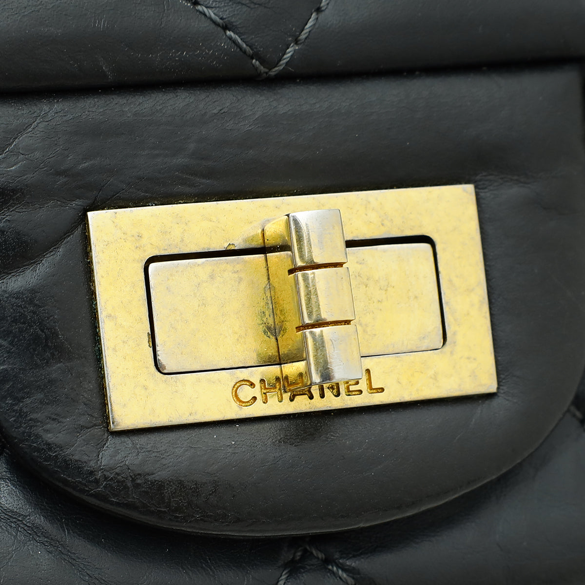 Chanel Dark Grey 2.55 Reissue 226 Double Flap Bag