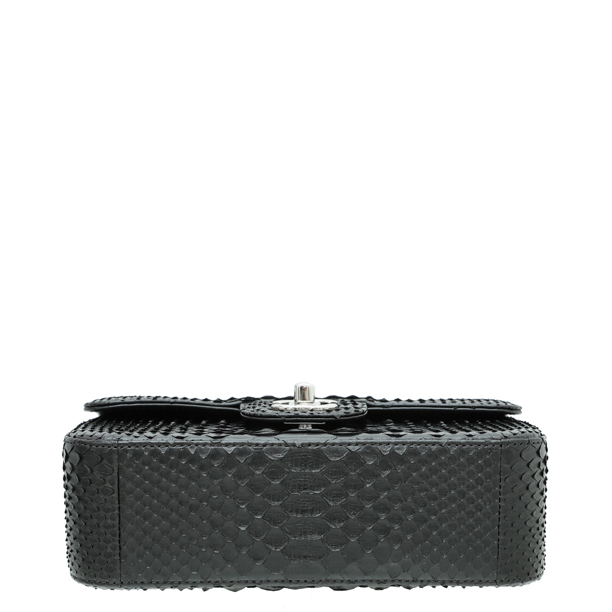 Chanel Black Python CC Rectangular Bag