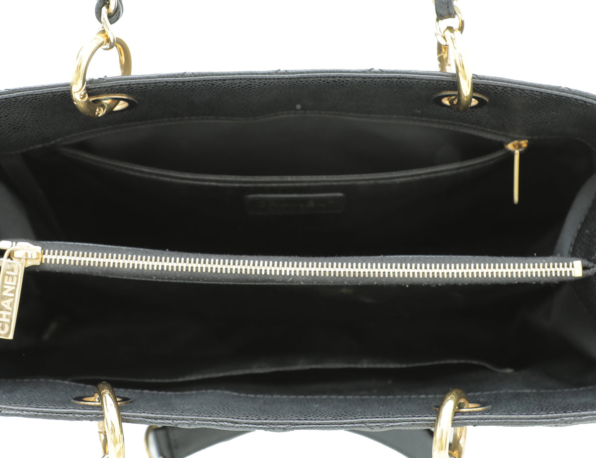 Chanel Black Grand Shopper Tote (GST) Bag