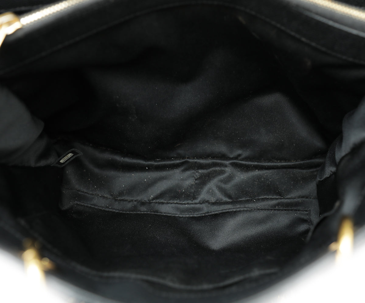 Chanel Black Grand Shopper Tote (GST) Bag