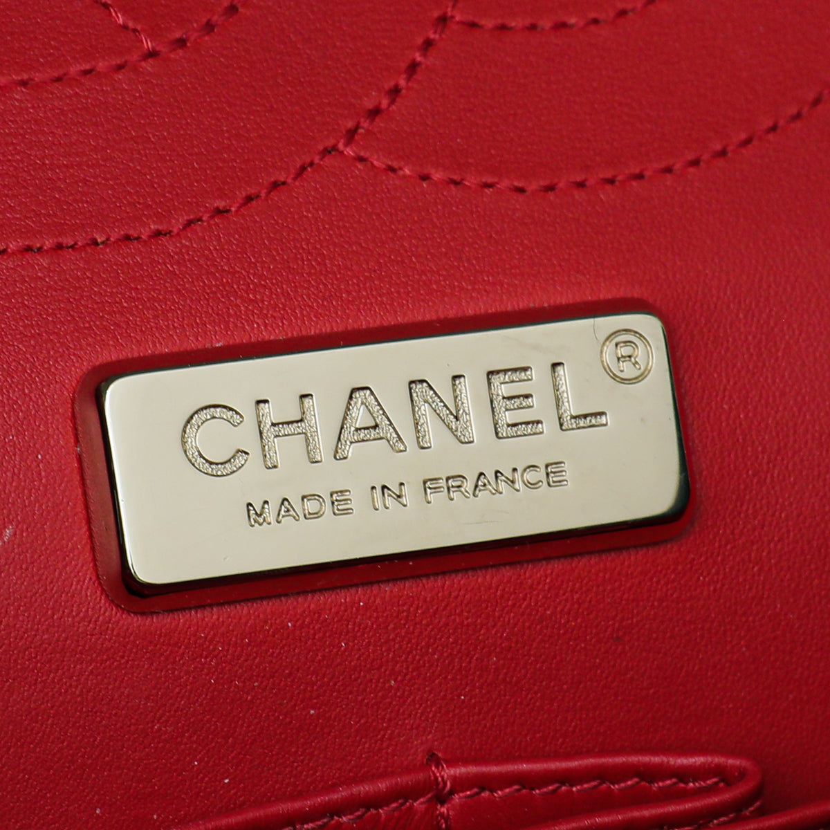 Chanel Red Python Classic Double Flap Jumbo Bag