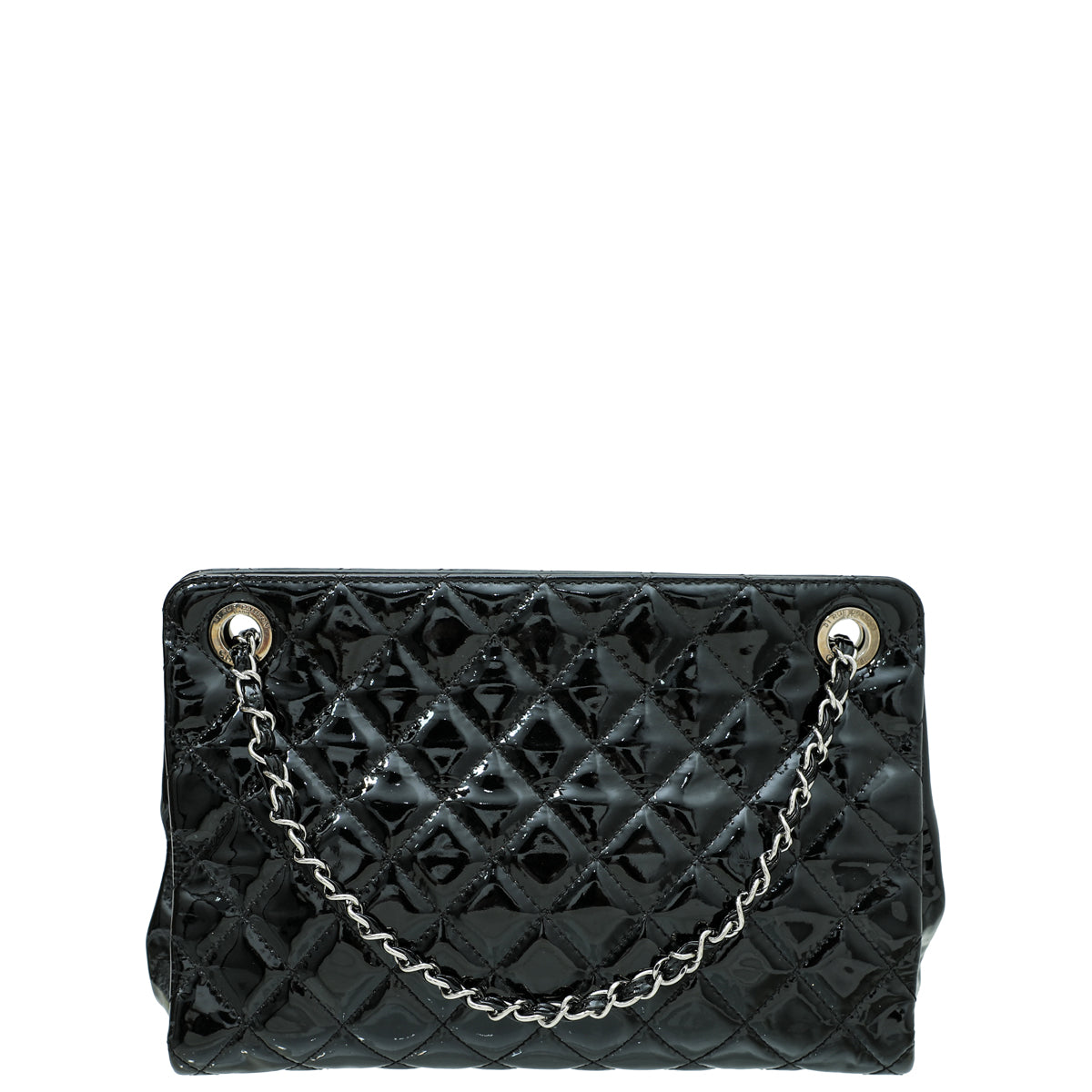 Chanel Black Timeless CC Frame Tote Bag