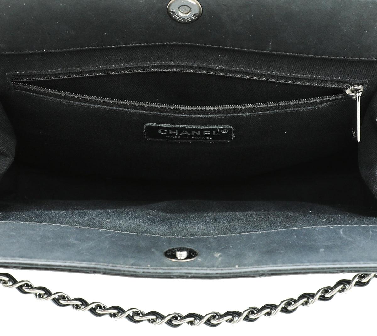 Chanel Black Timeless CC Frame Tote Bag