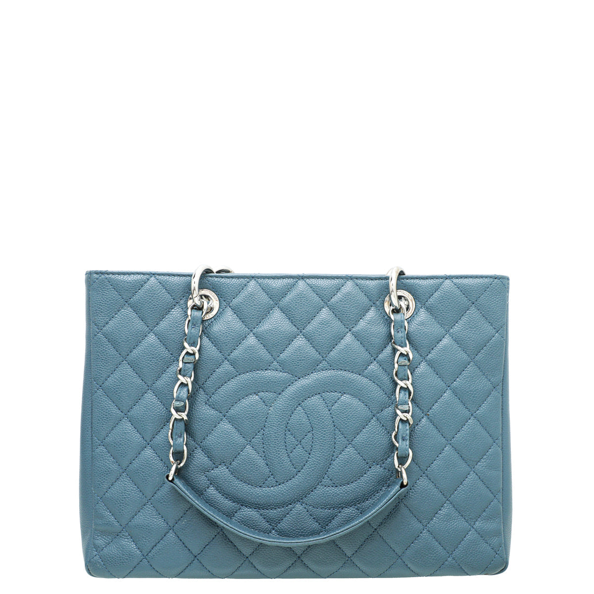 Chanel Blue Grey CC GST Medium Bag