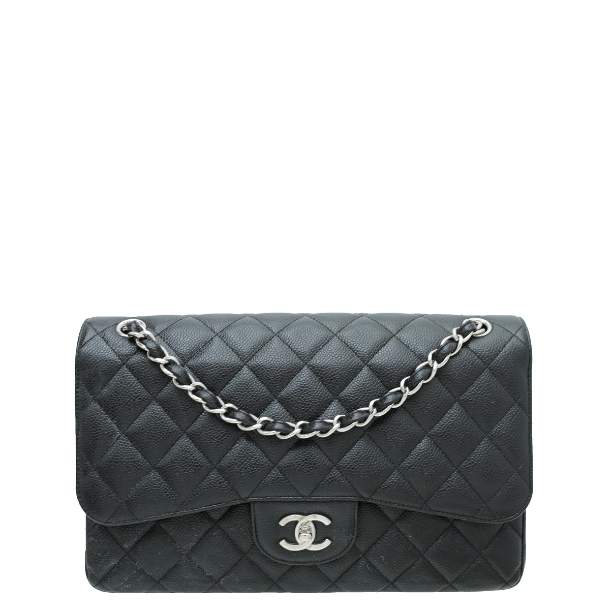 Chanel CC Classic Double Flap Jumbo Bag