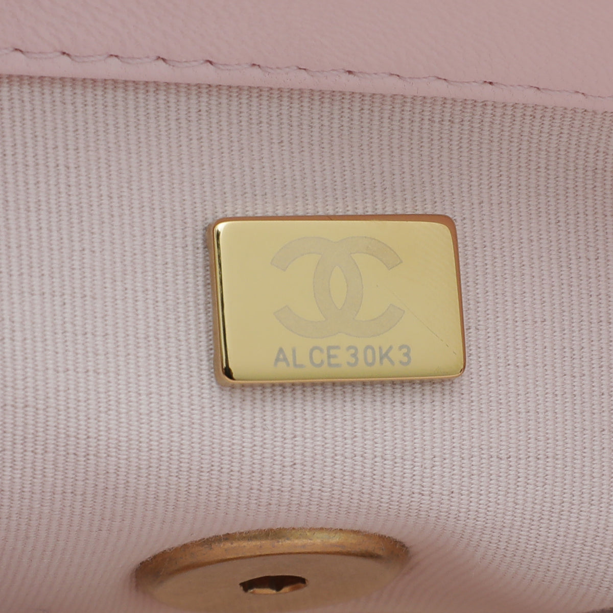 Chanel Light Pink 19 Flap Small Bag