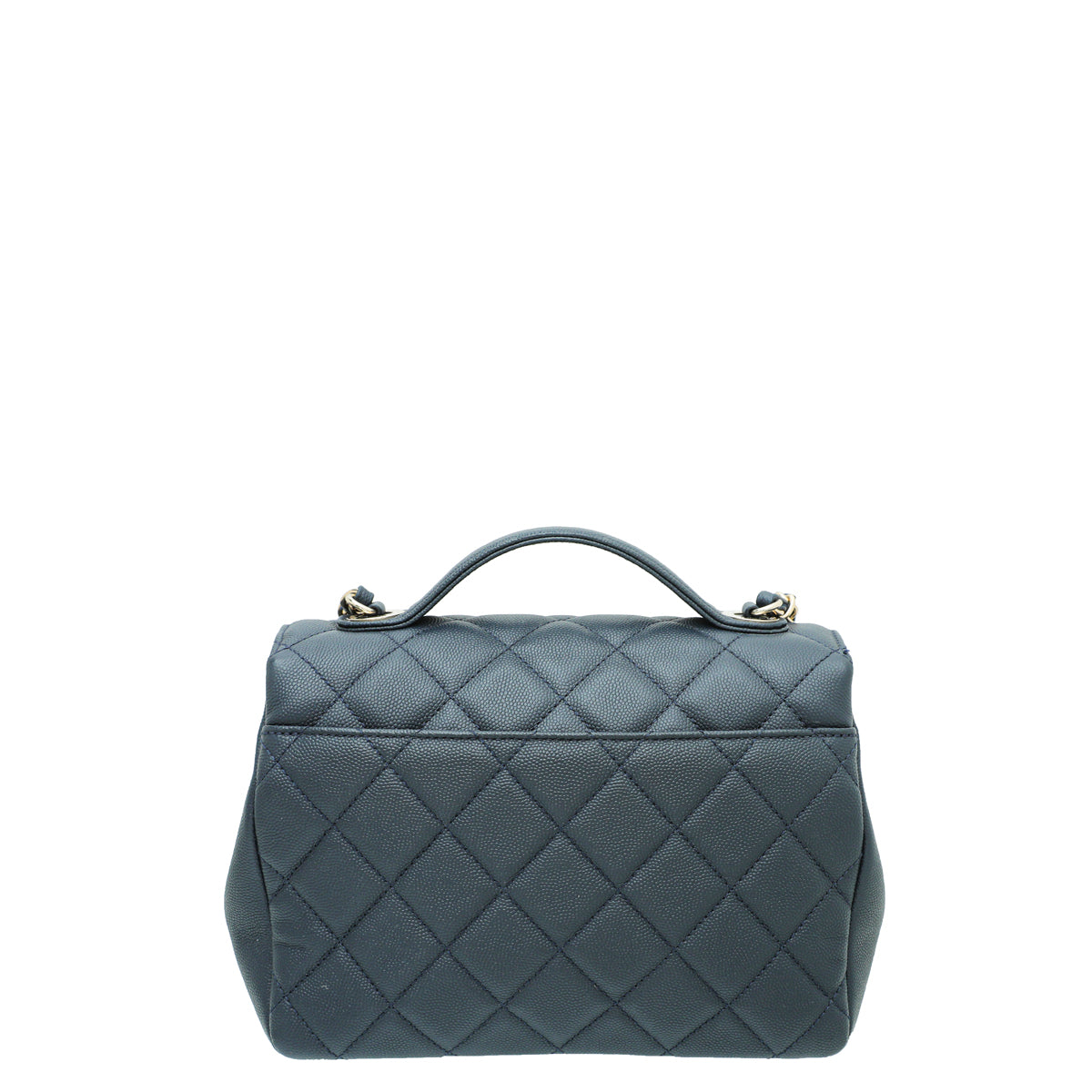 Chanel Navy Blue CC Business Affinity Small Bag