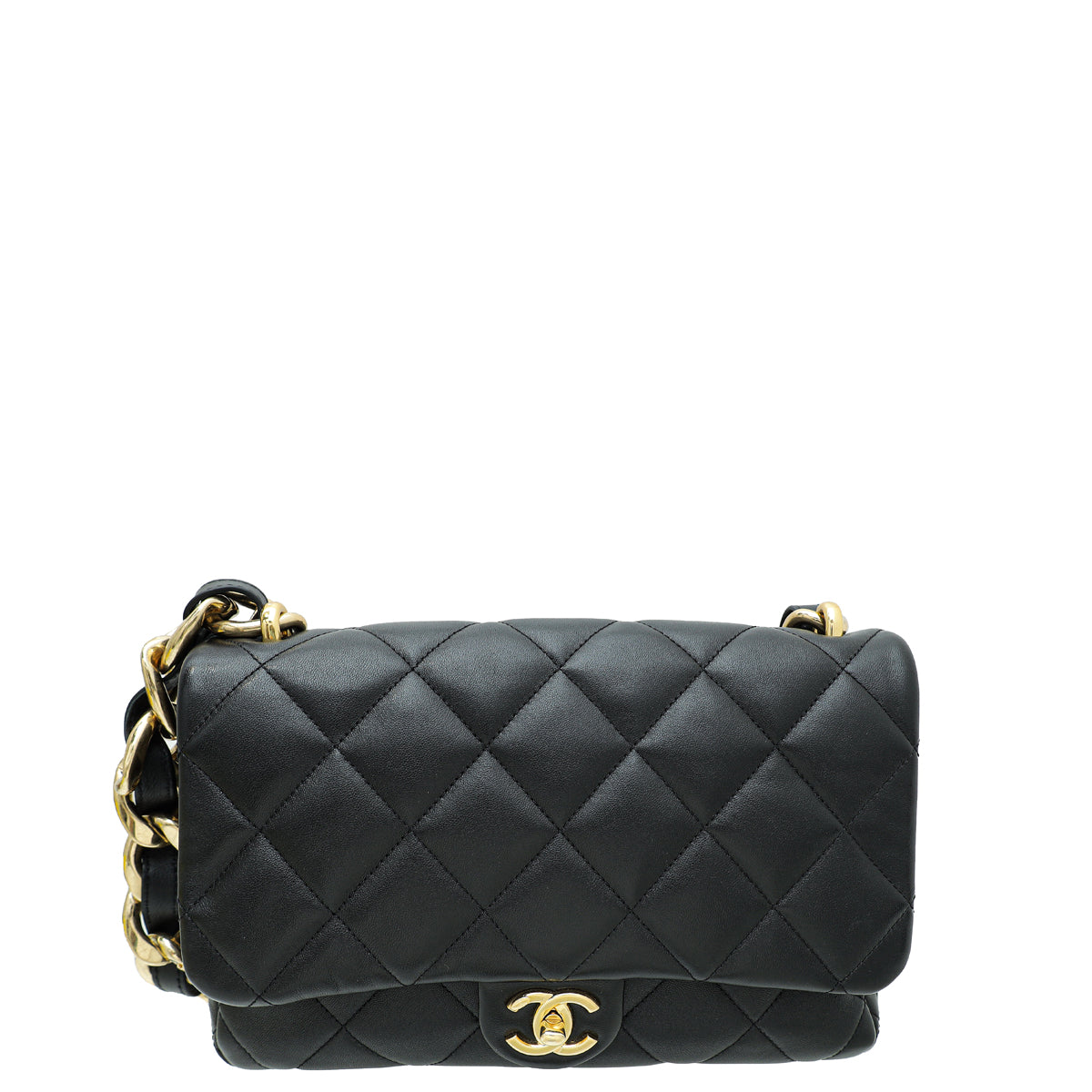 Chanel Black Funky Town Large Flap Bag