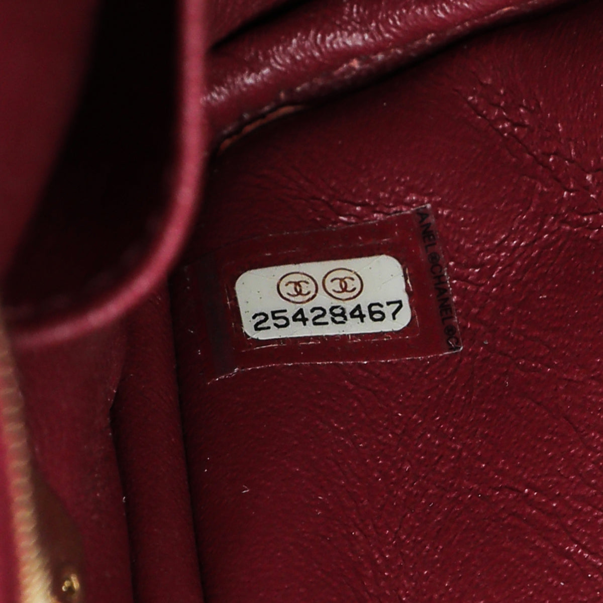 Chanel Burgundy 2.55 Reissue Camera Case Bag