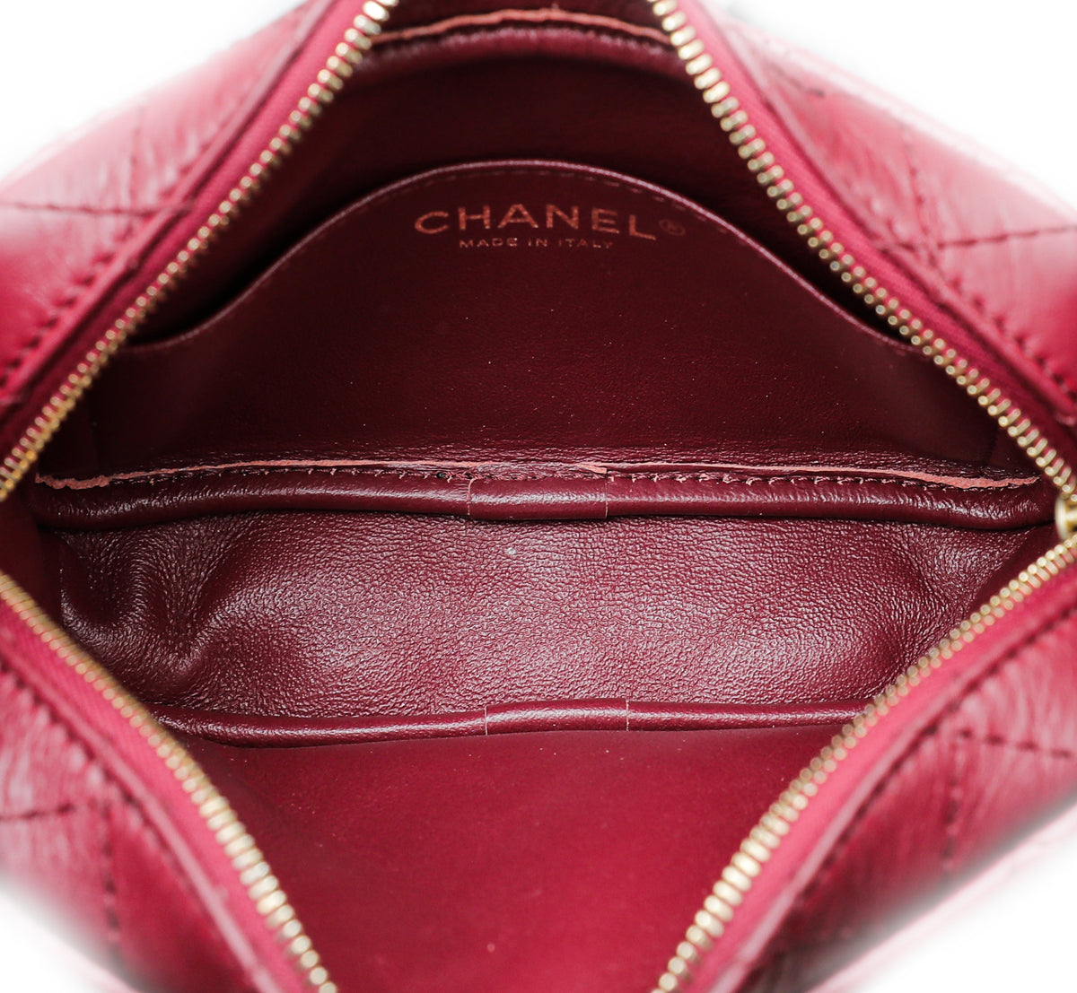 Chanel Burgundy 2.55 Reissue Camera Case Bag