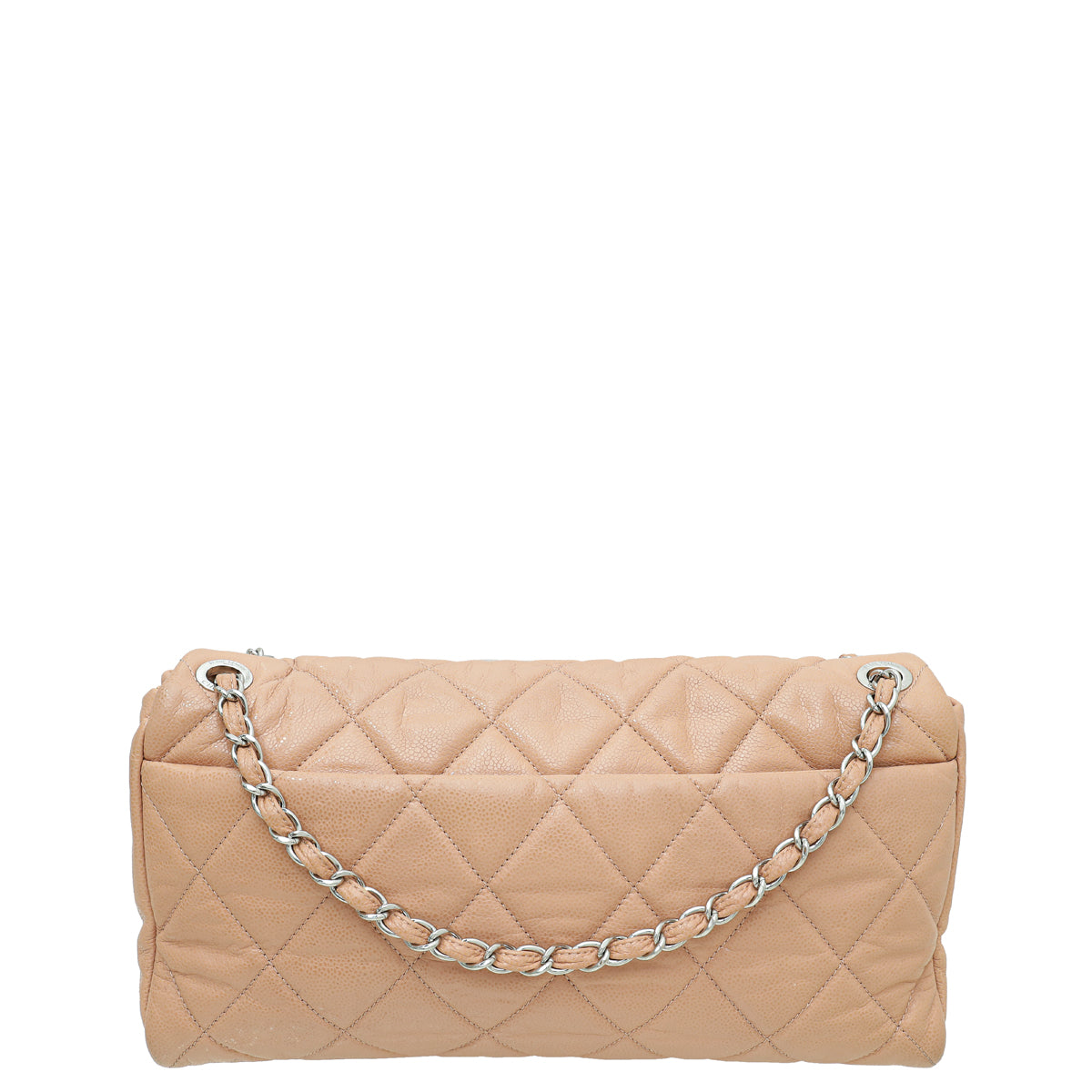 Chanel Rose Beige Glazed Flap Bag