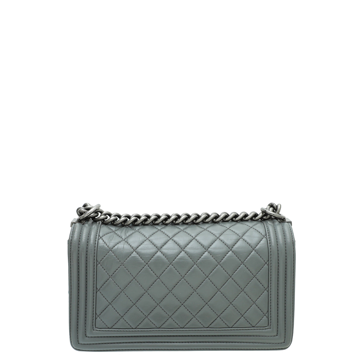 Chanel Gray Le Boy Bag