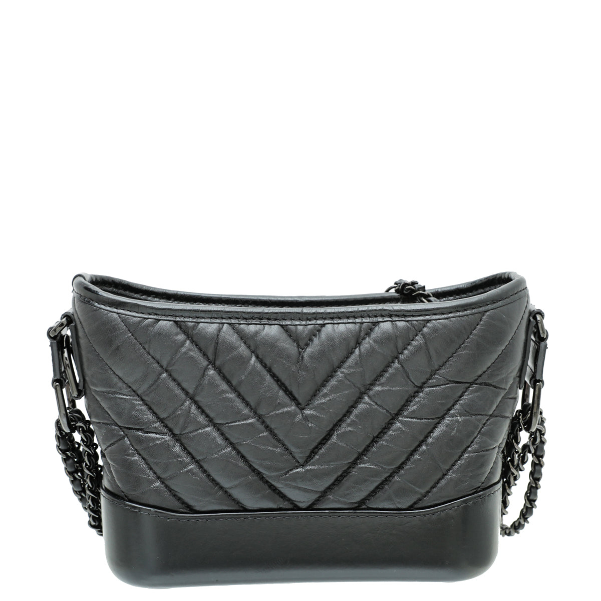 Chanel So Black Gabrielle Small Hobo Bag