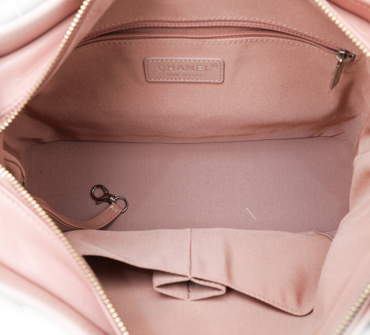 Chanel Light Peach Gabrielle Medium Hobo Bag