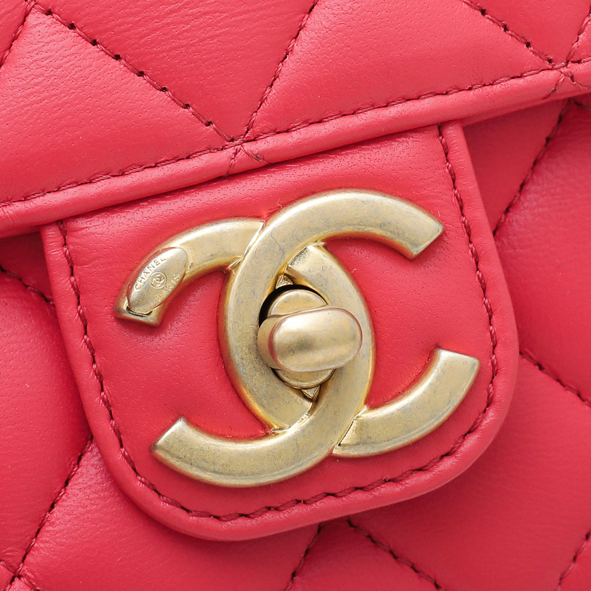 Chanel Red CC Multi Charm Mini Bag