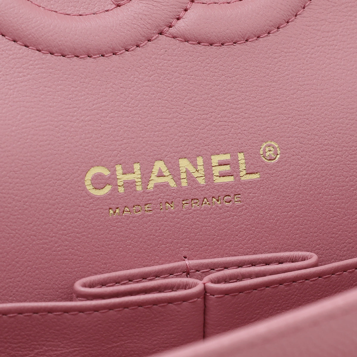 Chanel Rose Pink Classic Double Flap Medium Bag