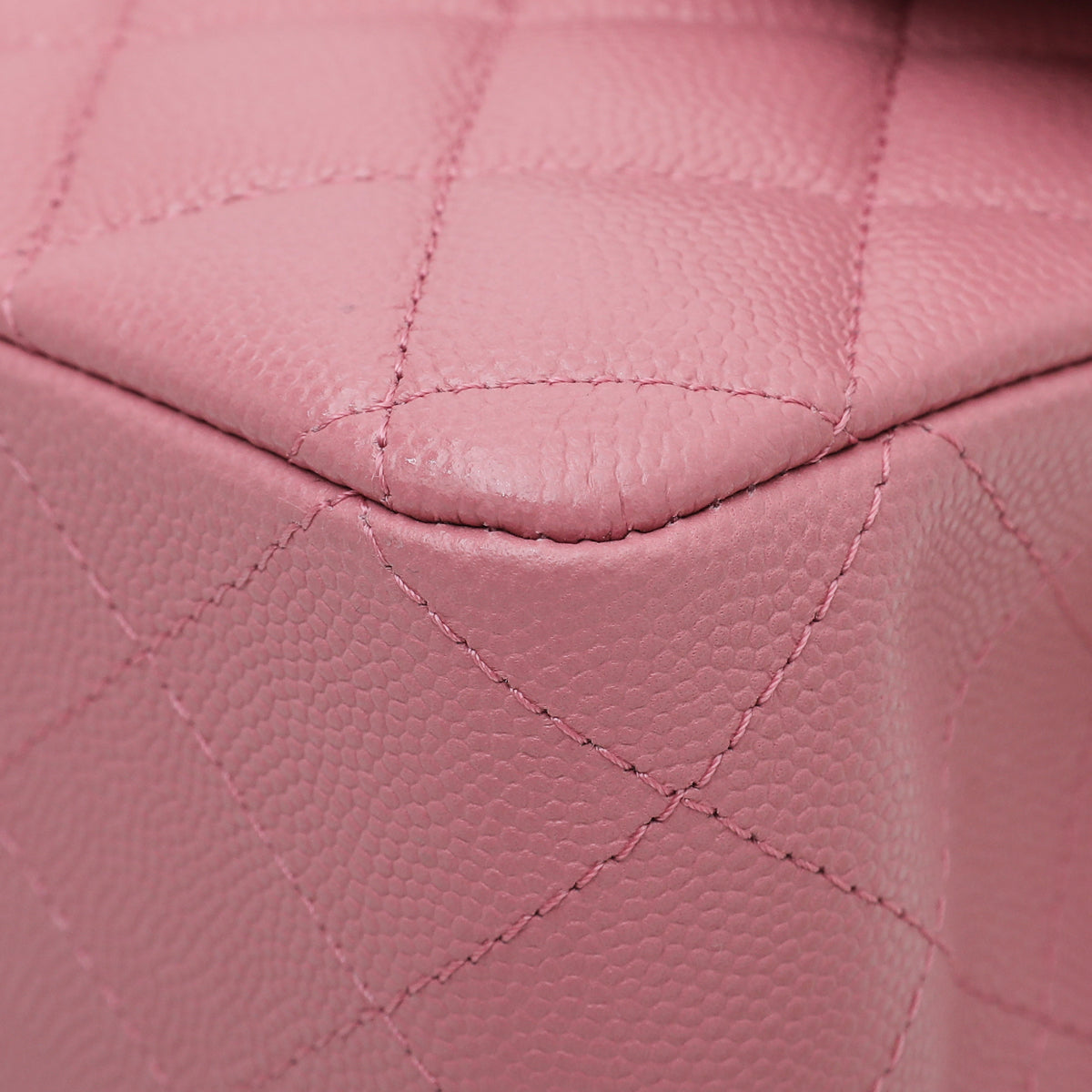 Chanel Rose Pink Classic Double Flap Medium Bag