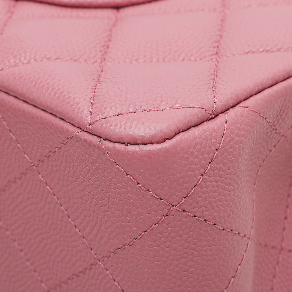 Chanel Rose Pink Classic Double Flap Medium Bag