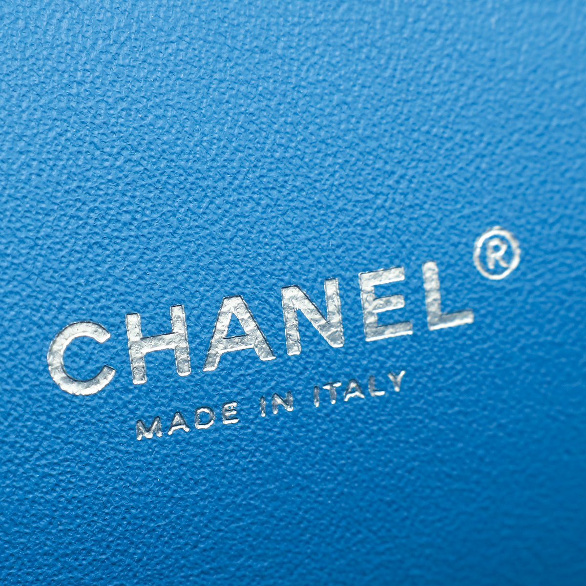 Chanel Blue CC Classic Nubuck Double Flap Maxi Bag