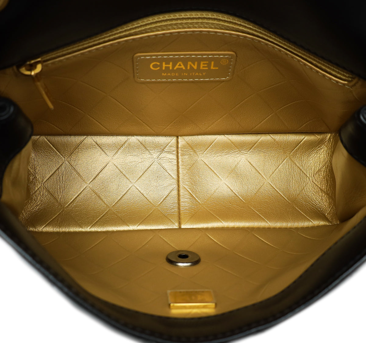 Chanel Black Coco Clips Flap Small Bag