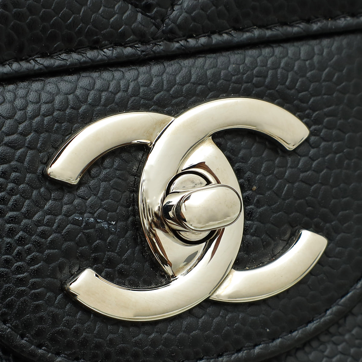 Chanel Black Classic Double Flap Maxi Bag