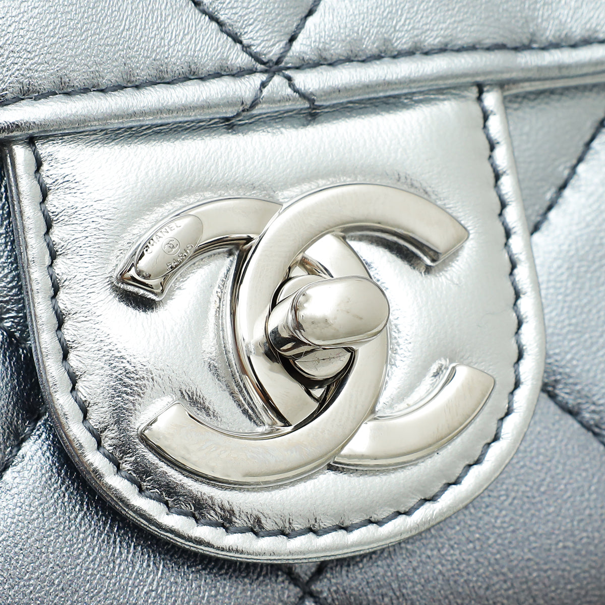 Chanel CC Metallic Bicolor Like A Wallet Flap Bag