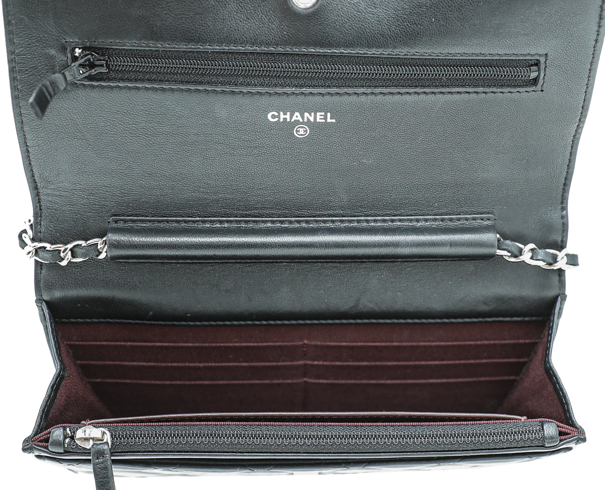 Chanel Black Classic Wallet on Chain