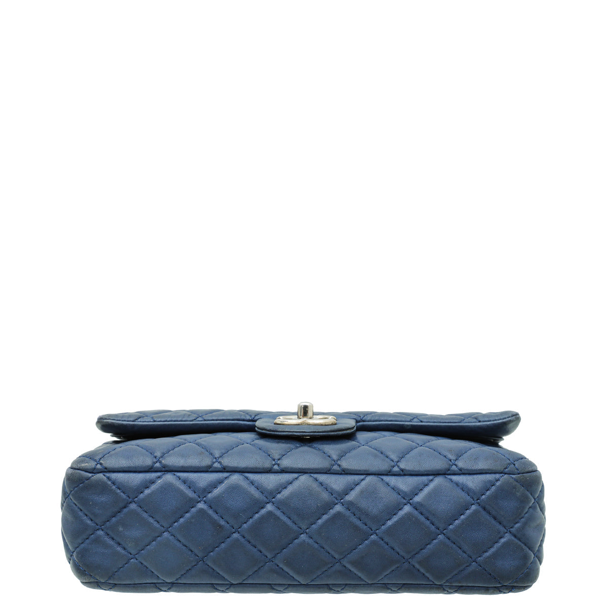 Chanel Blue Classic Double Flap Medium Bag