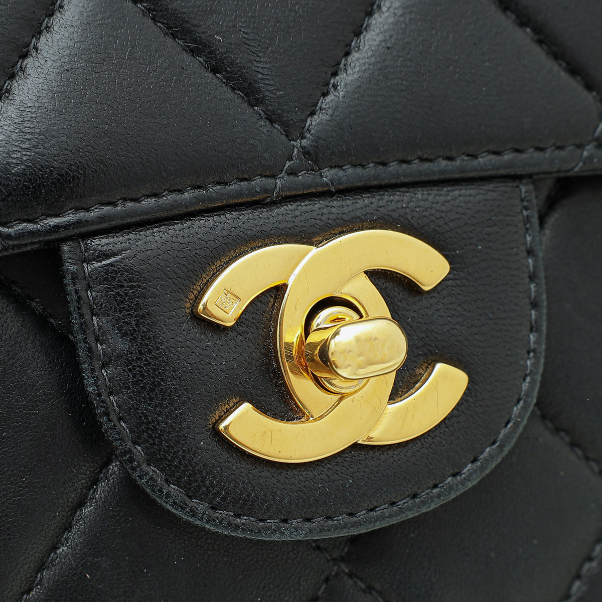 Chanel Black Vintage CC Flap Bag