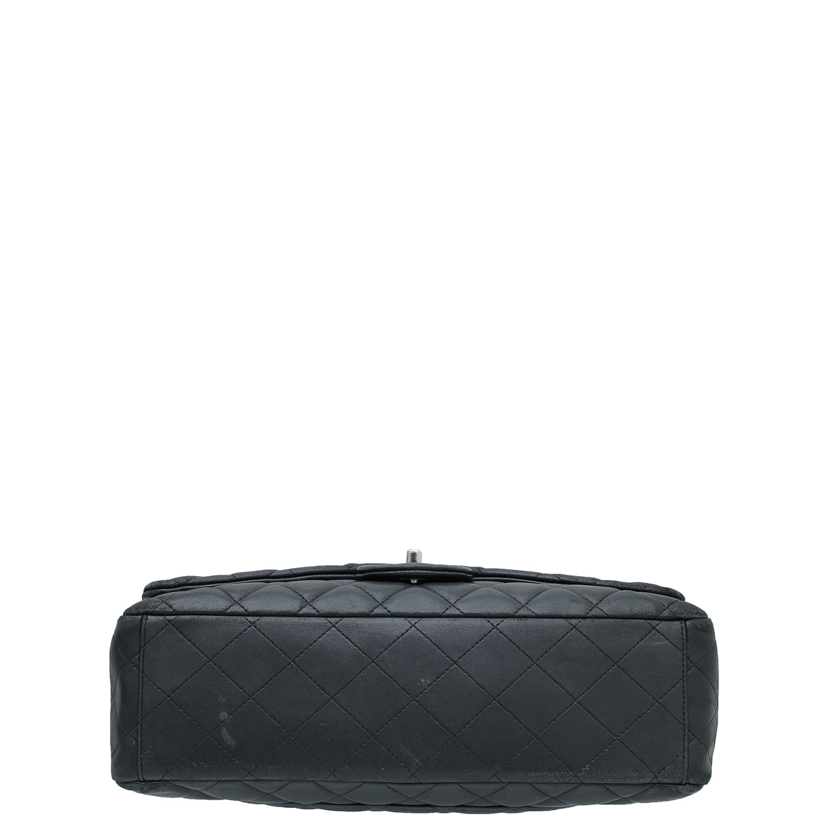 Chanel Black CC Classic Double Flap Maxi Bag