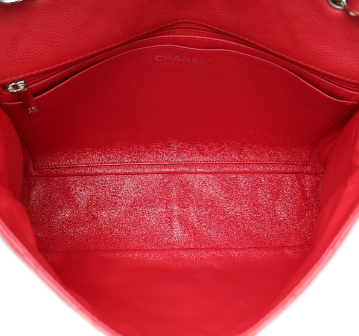 Chanel Red CC Flap Bag