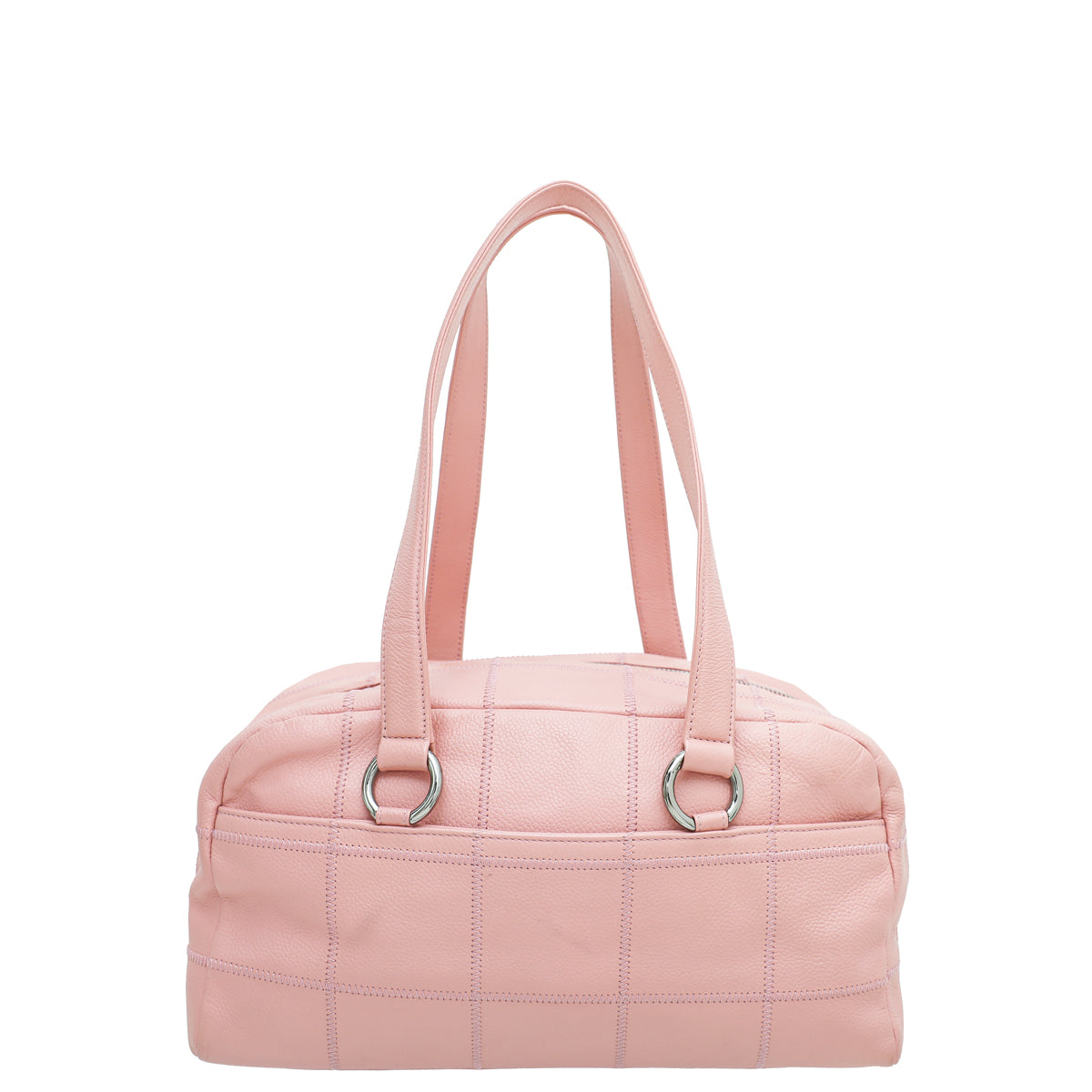 Chanel Pink Lax Bowler Bag