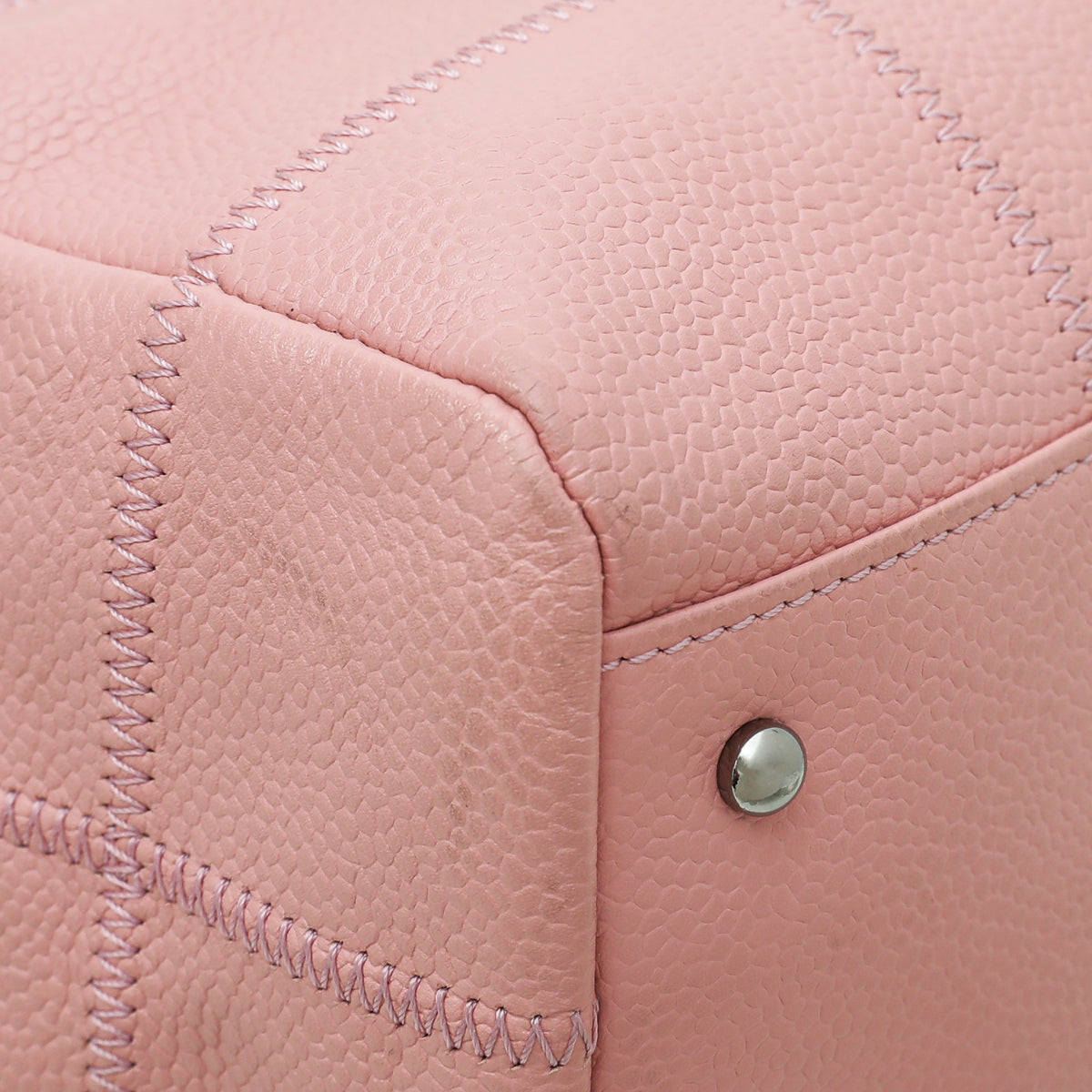 Chanel Pink Lax Bowler Bag