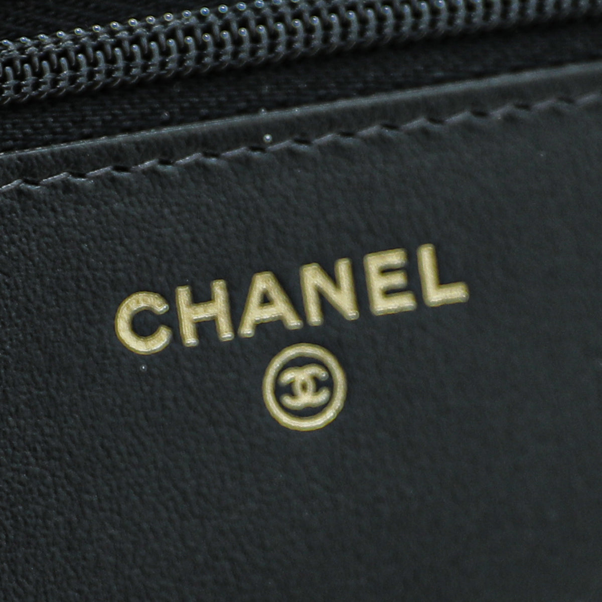 Chanel Black CC Bow Chain Wallet on Chain