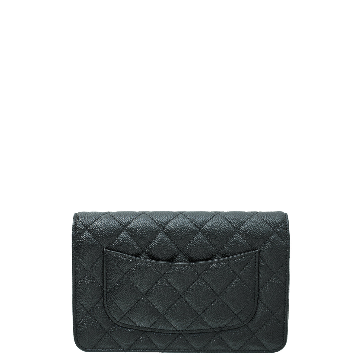 Chanel Black CC Bow Chain Wallet on Chain