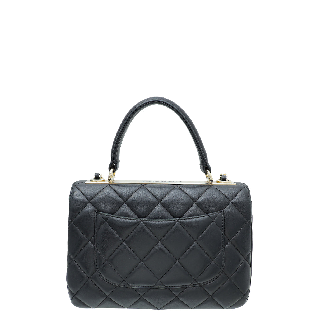 Chanel Black CC Trendy Top Handle Small Bag