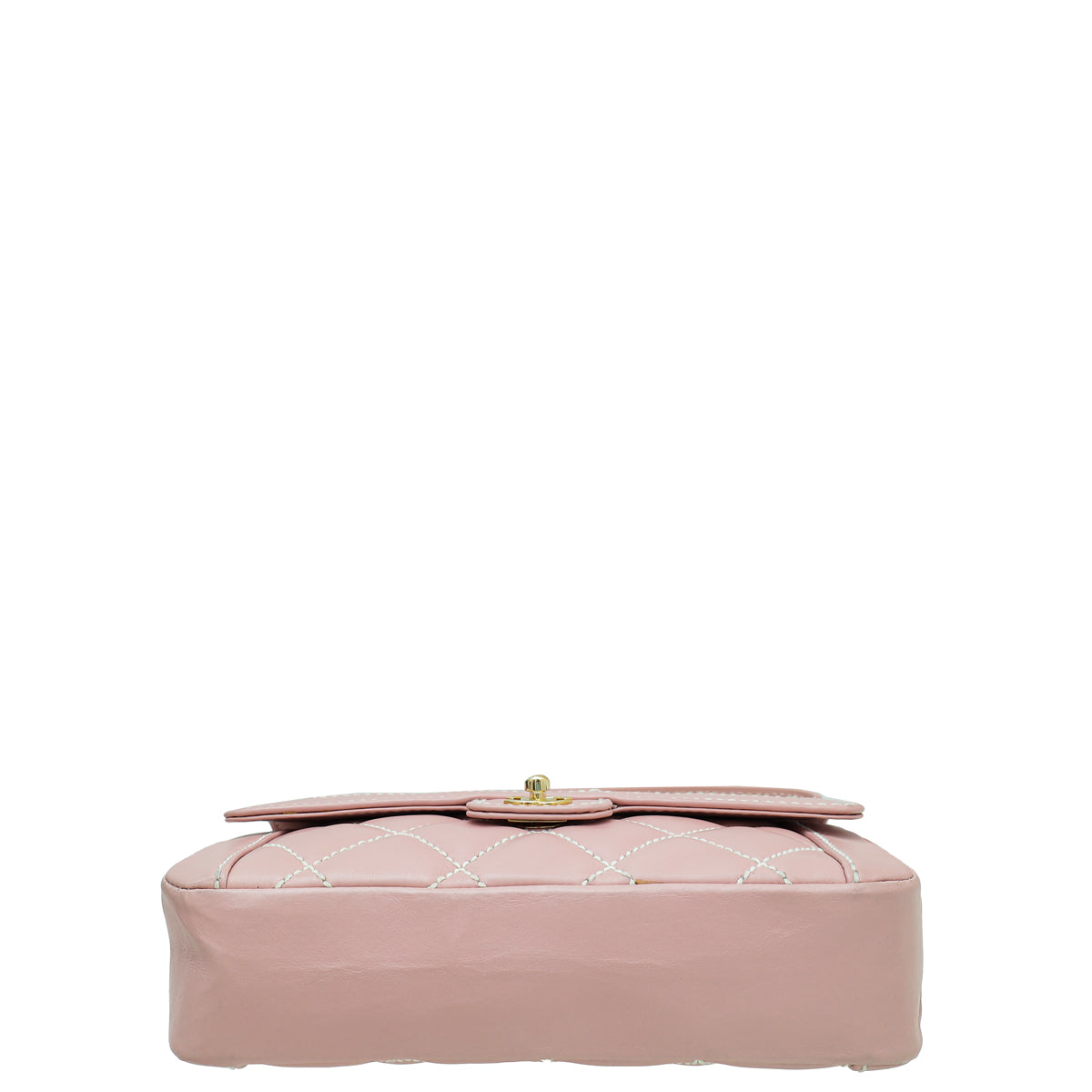 Chanel Pink CC Ultra Stitchs Flap Bag