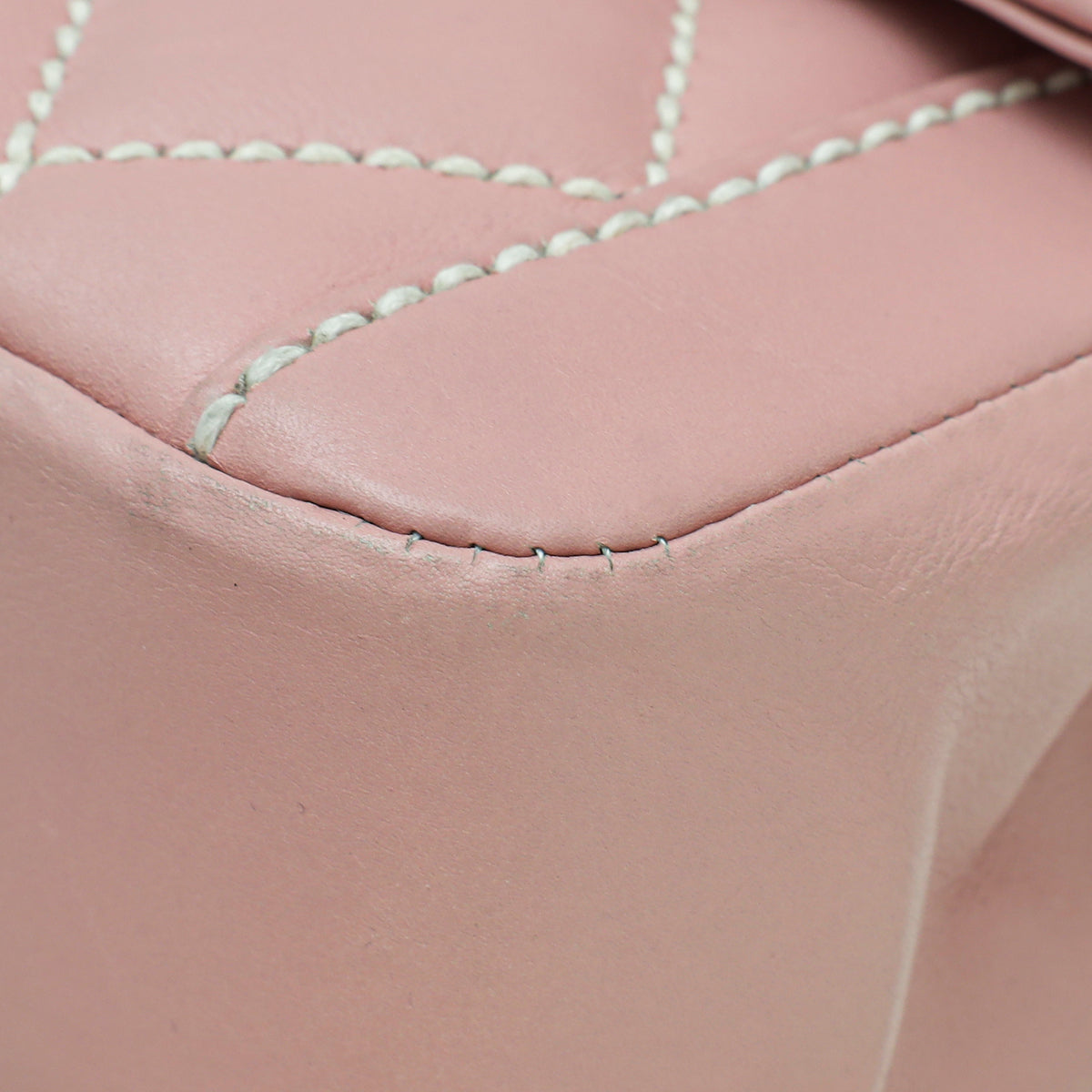 Chanel Pink CC Ultra Stitchs Flap Bag