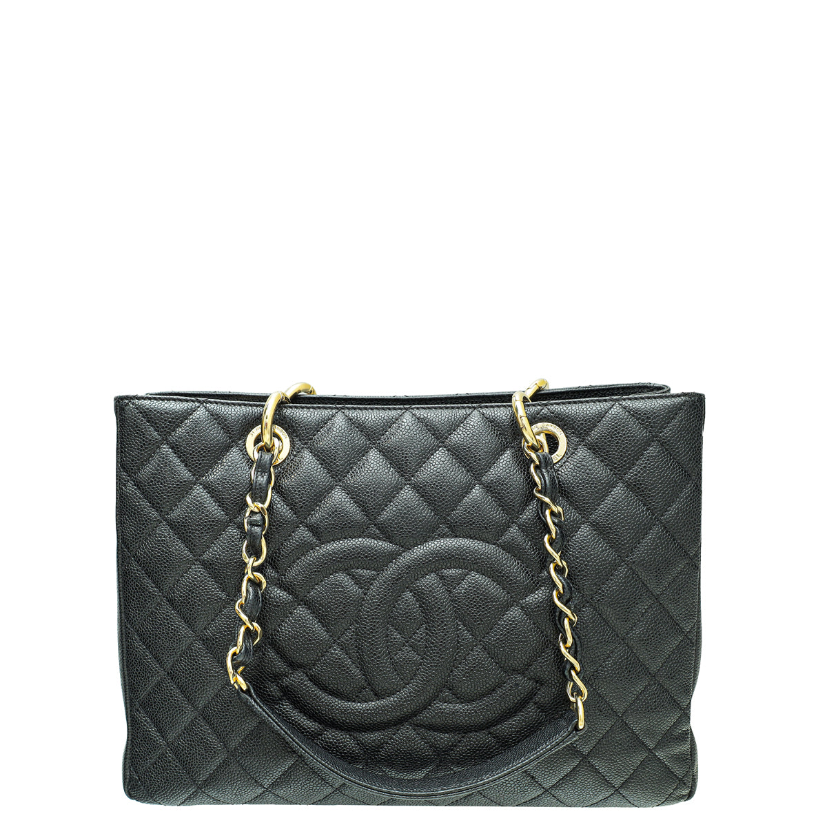 Chanel Black Grand Shopping Tote (GST) Bag